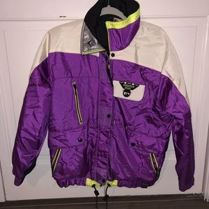 Vintage Color Block Mountain Goat Jacket